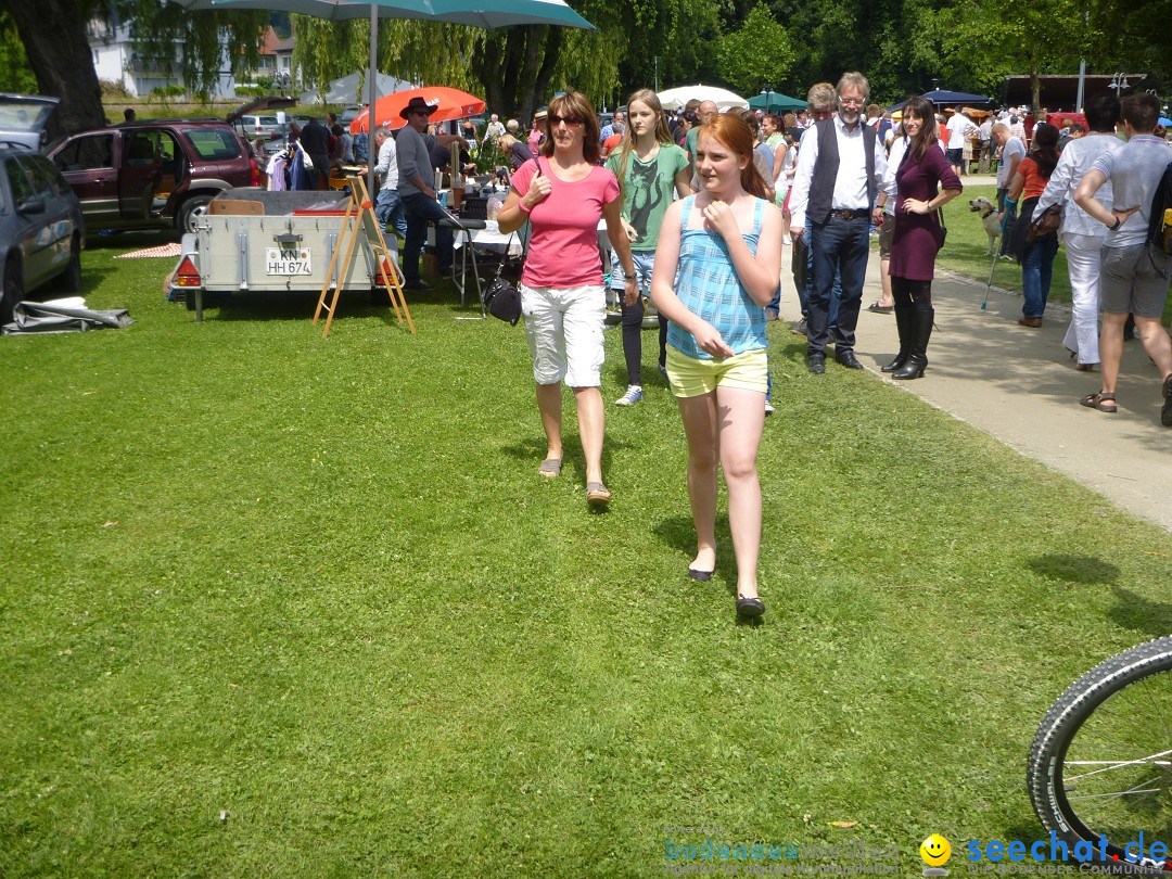 Hafenfest mit Flohmarkt: Ludwigshafen am Bodensee, 30.06.2013