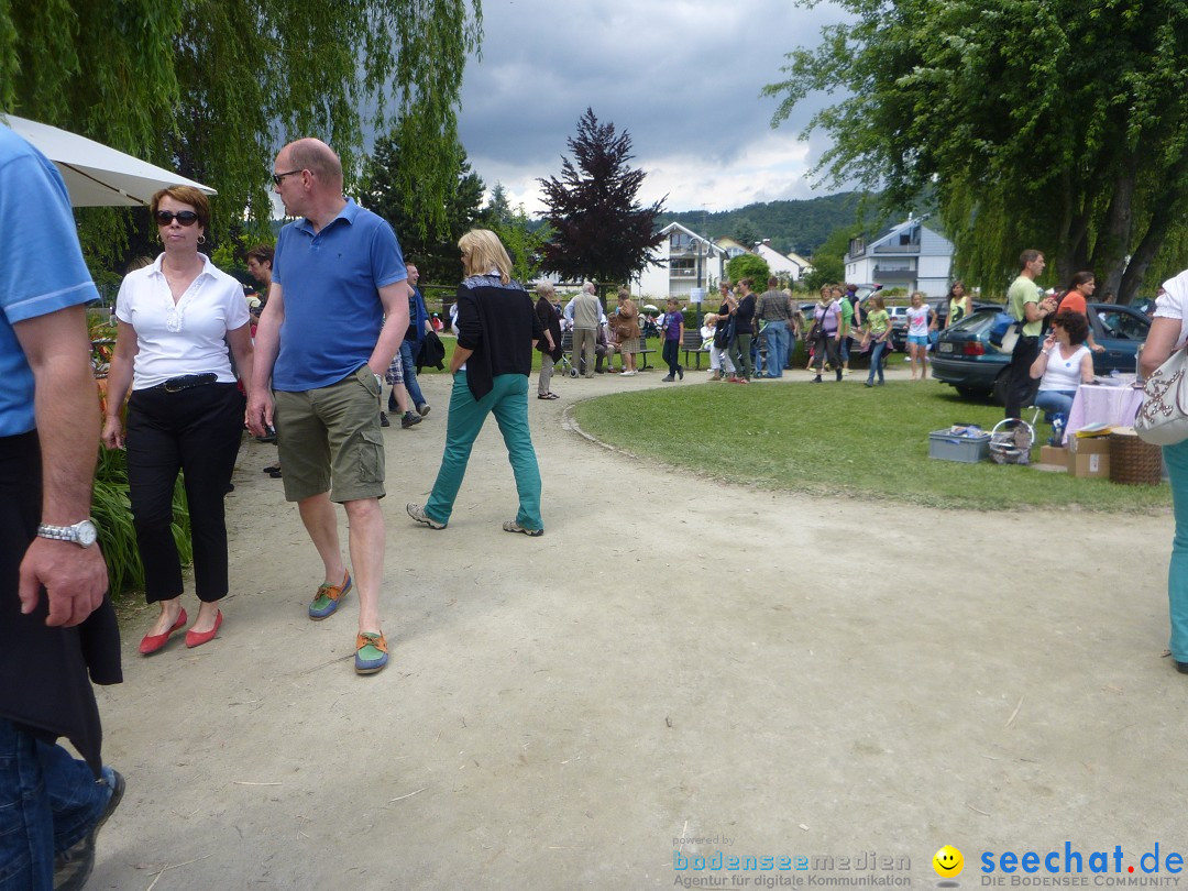 Hafenfest mit Flohmarkt: Ludwigshafen am Bodensee, 30.06.2013