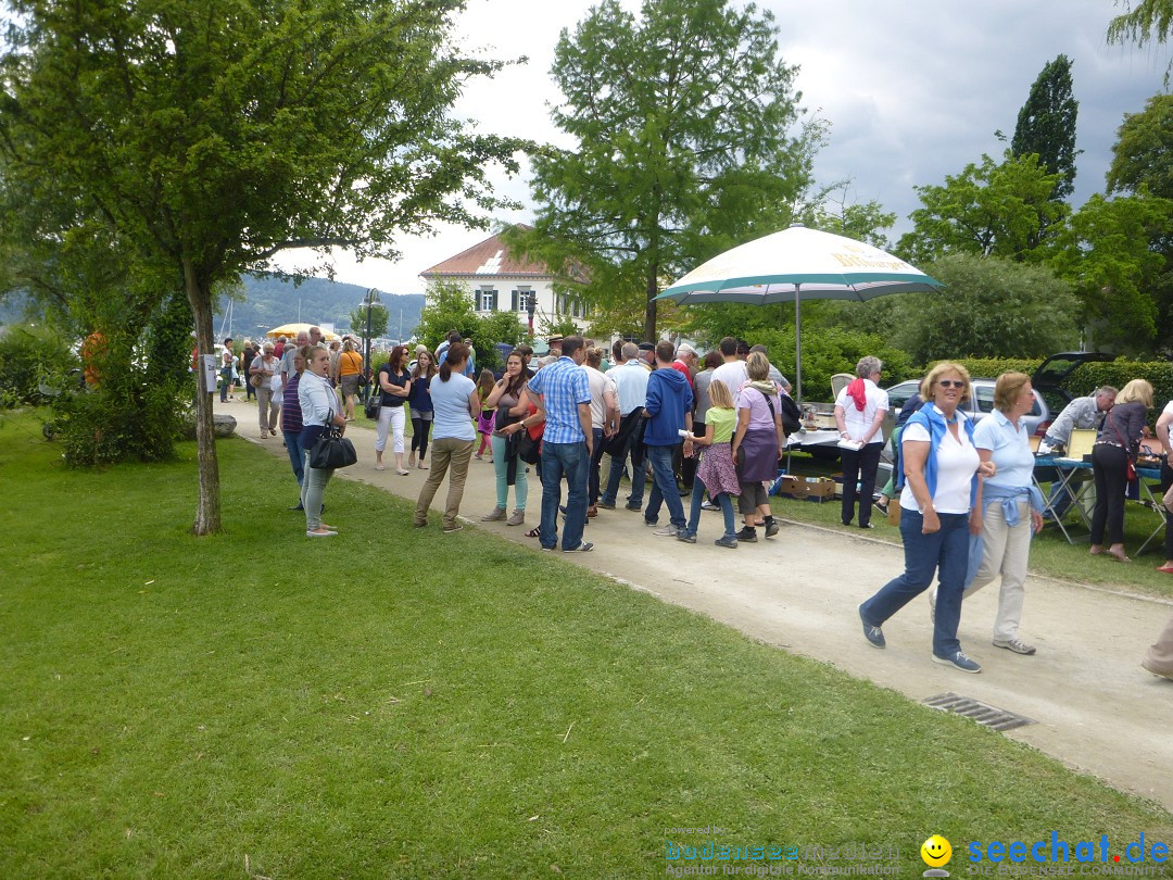 Hafenfest mit Flohmarkt: Ludwigshafen am Bodensee, 30.06.2013