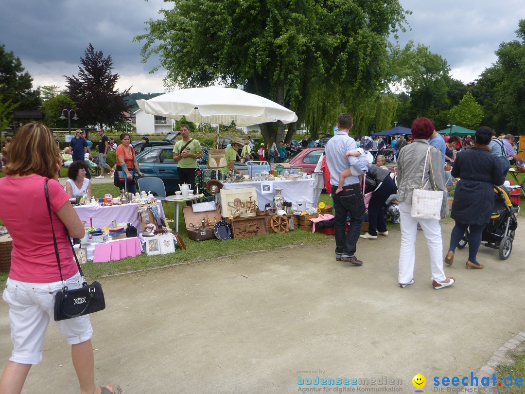 Hafenfest mit Flohmarkt: Ludwigshafen am Bodensee, 30.06.2013