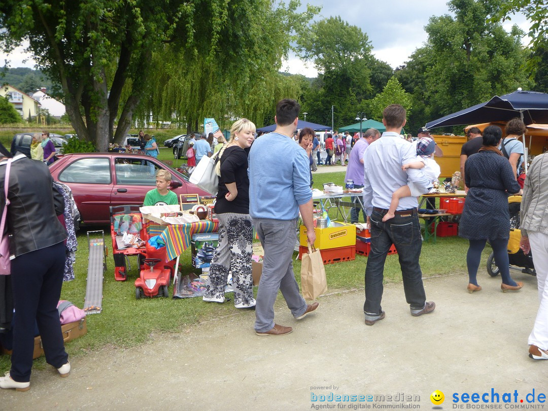 Hafenfest mit Flohmarkt: Ludwigshafen am Bodensee, 30.06.2013