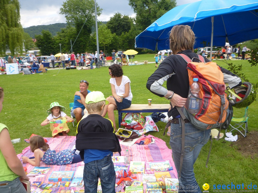 Hafenfest mit Flohmarkt: Ludwigshafen am Bodensee, 30.06.2013