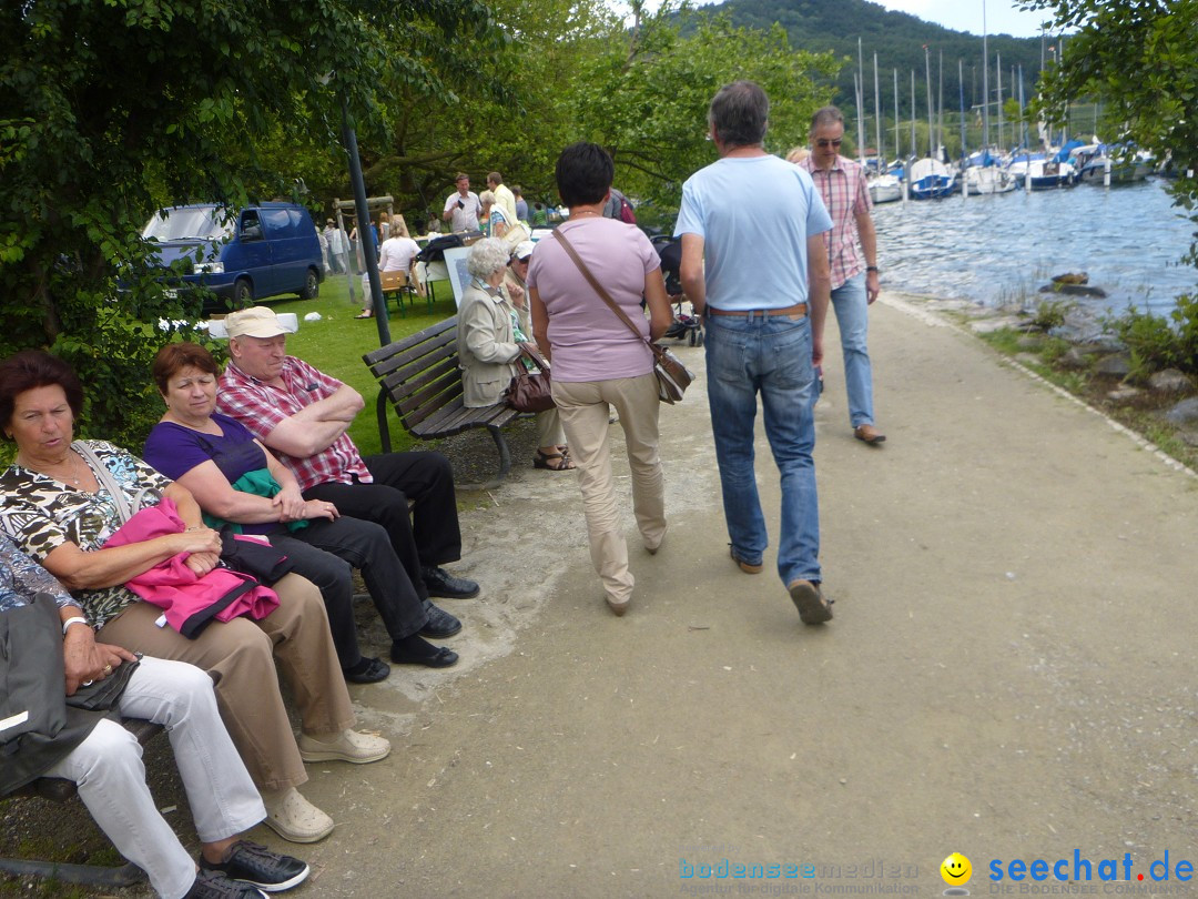 Hafenfest mit Flohmarkt: Ludwigshafen am Bodensee, 30.06.2013