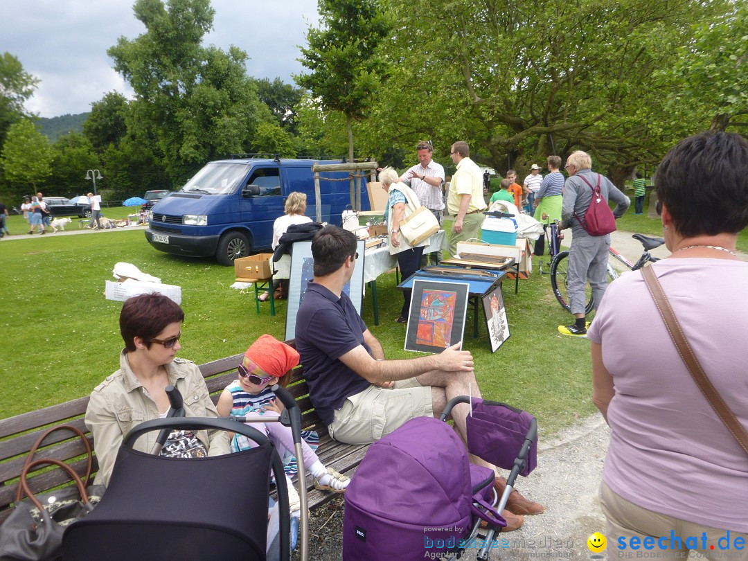 Hafenfest mit Flohmarkt: Ludwigshafen am Bodensee, 30.06.2013