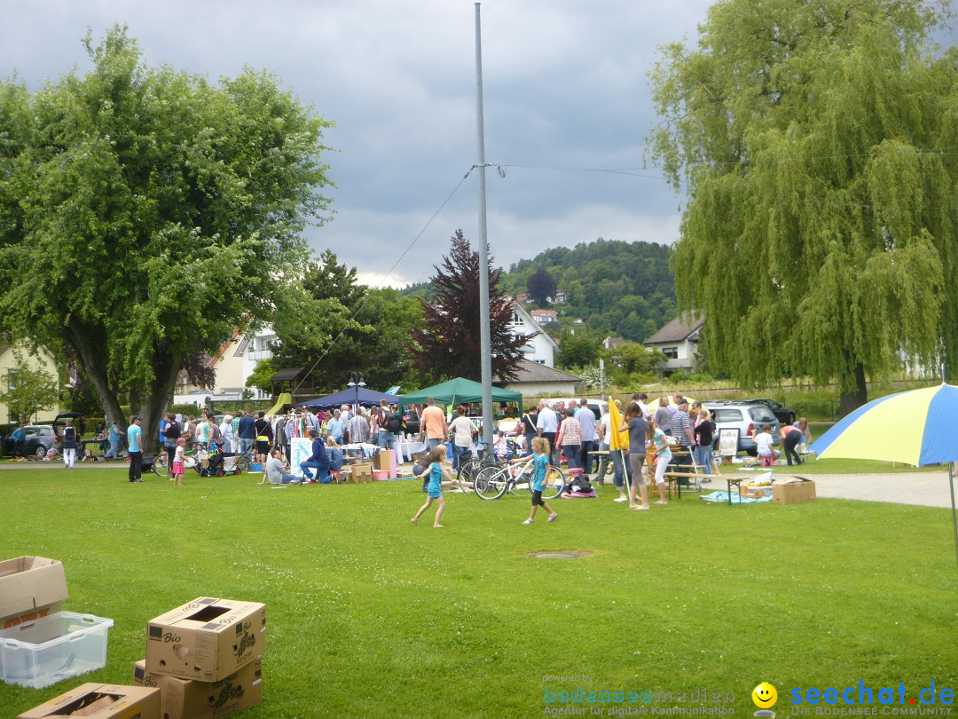 Hafenfest mit Flohmarkt: Ludwigshafen am Bodensee, 30.06.2013