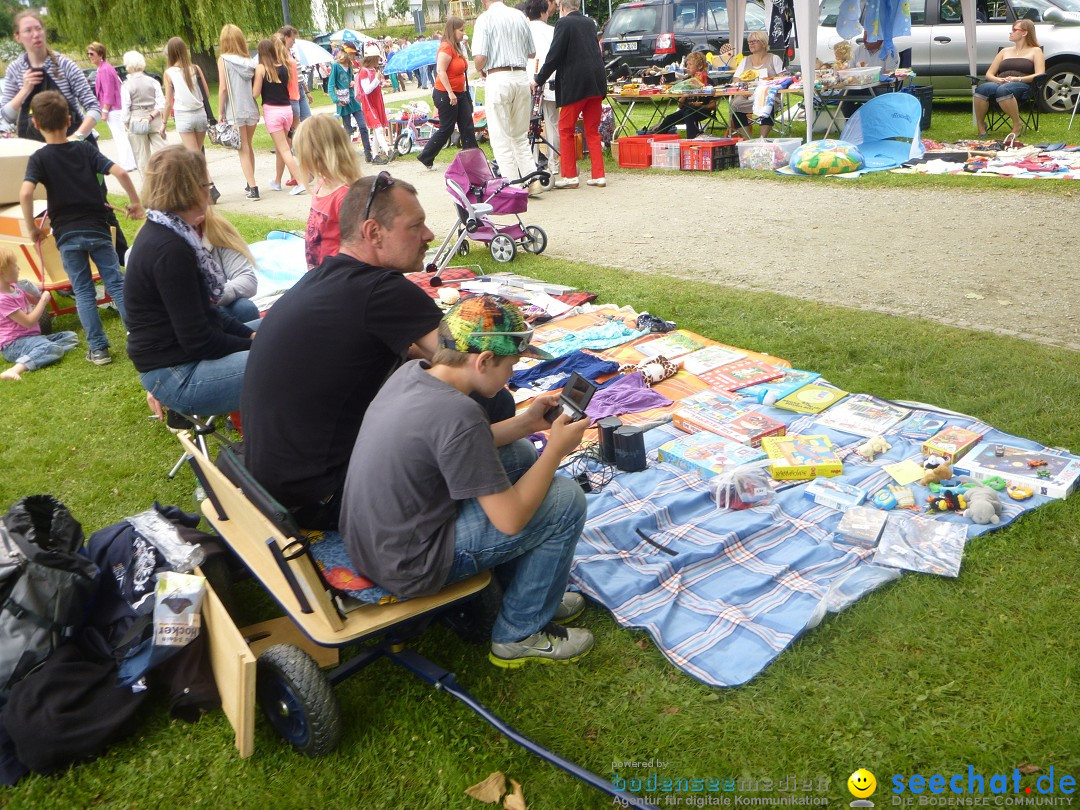 Hafenfest mit Flohmarkt: Ludwigshafen am Bodensee, 30.06.2013