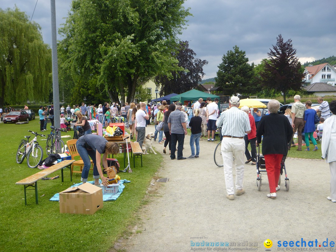 Hafenfest mit Flohmarkt: Ludwigshafen am Bodensee, 30.06.2013