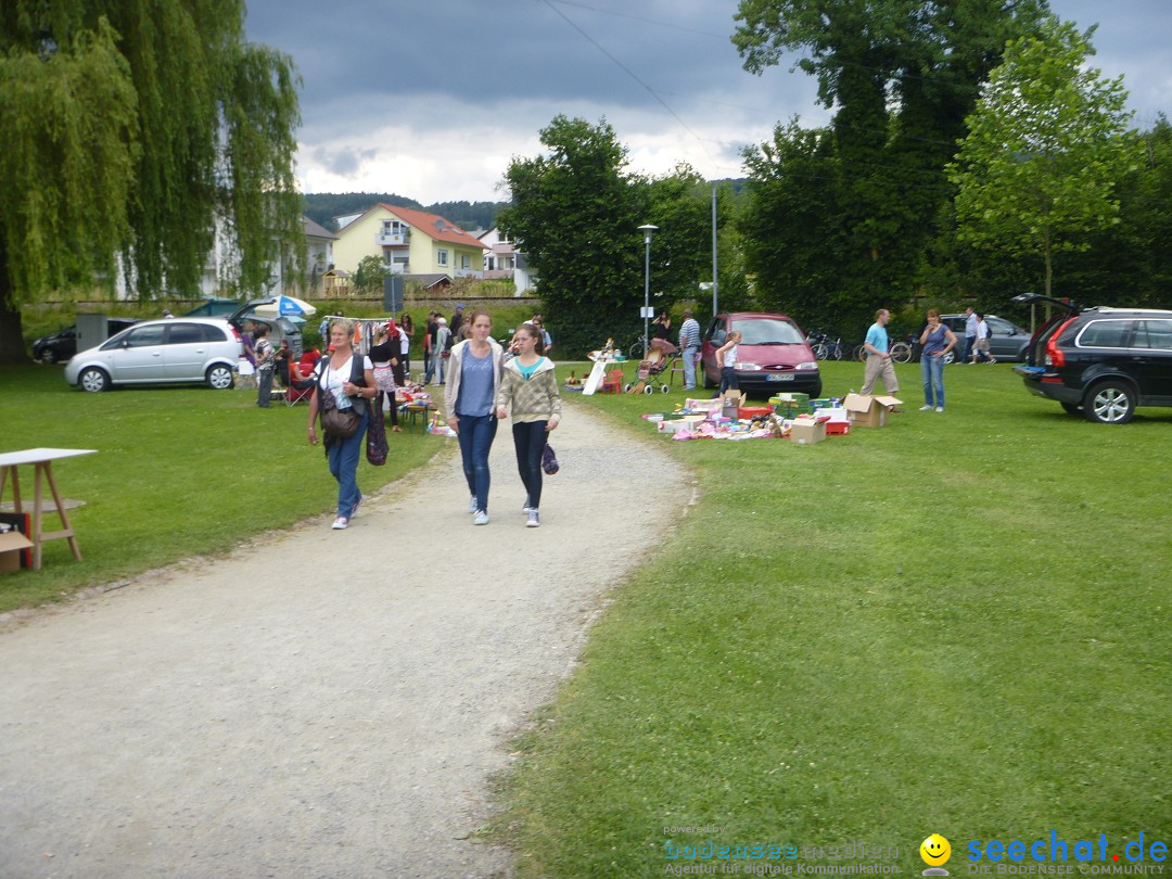 Hafenfest mit Flohmarkt: Ludwigshafen am Bodensee, 30.06.2013