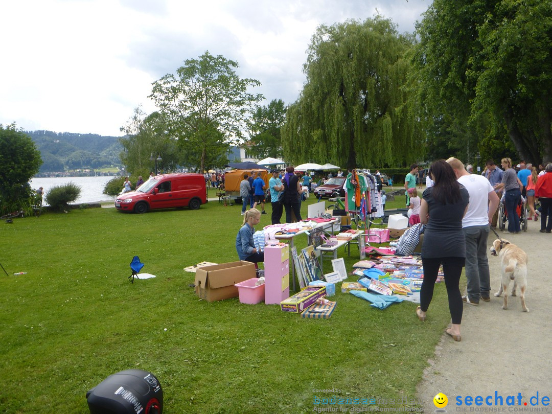 Hafenfest mit Flohmarkt: Ludwigshafen am Bodensee, 30.06.2013