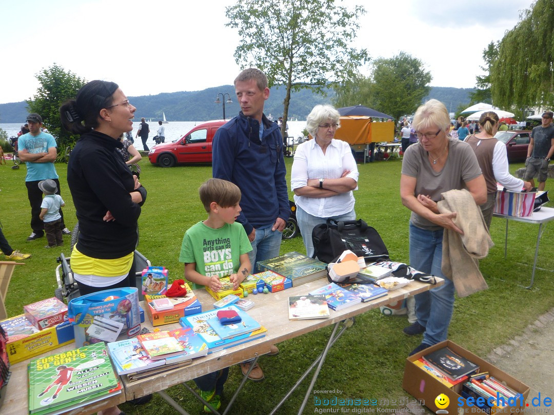 Hafenfest mit Flohmarkt: Ludwigshafen am Bodensee, 30.06.2013