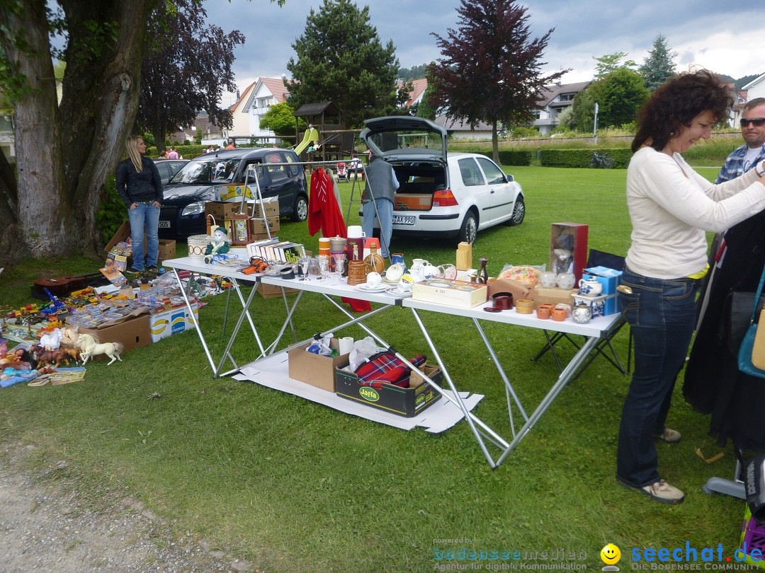 Hafenfest mit Flohmarkt: Ludwigshafen am Bodensee, 30.06.2013