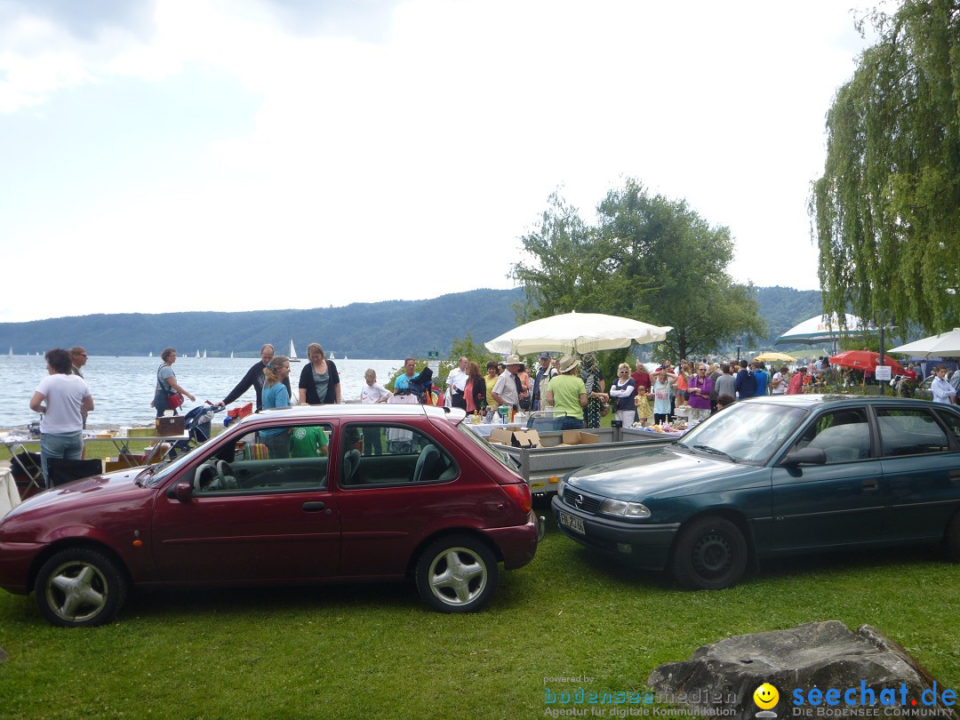 Hafenfest mit Flohmarkt: Ludwigshafen am Bodensee, 30.06.2013