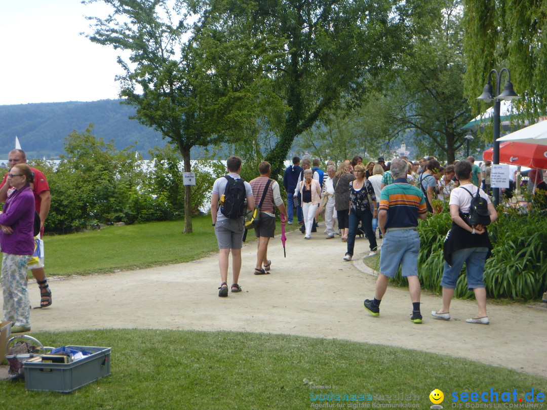 Hafenfest mit Flohmarkt: Ludwigshafen am Bodensee, 30.06.2013