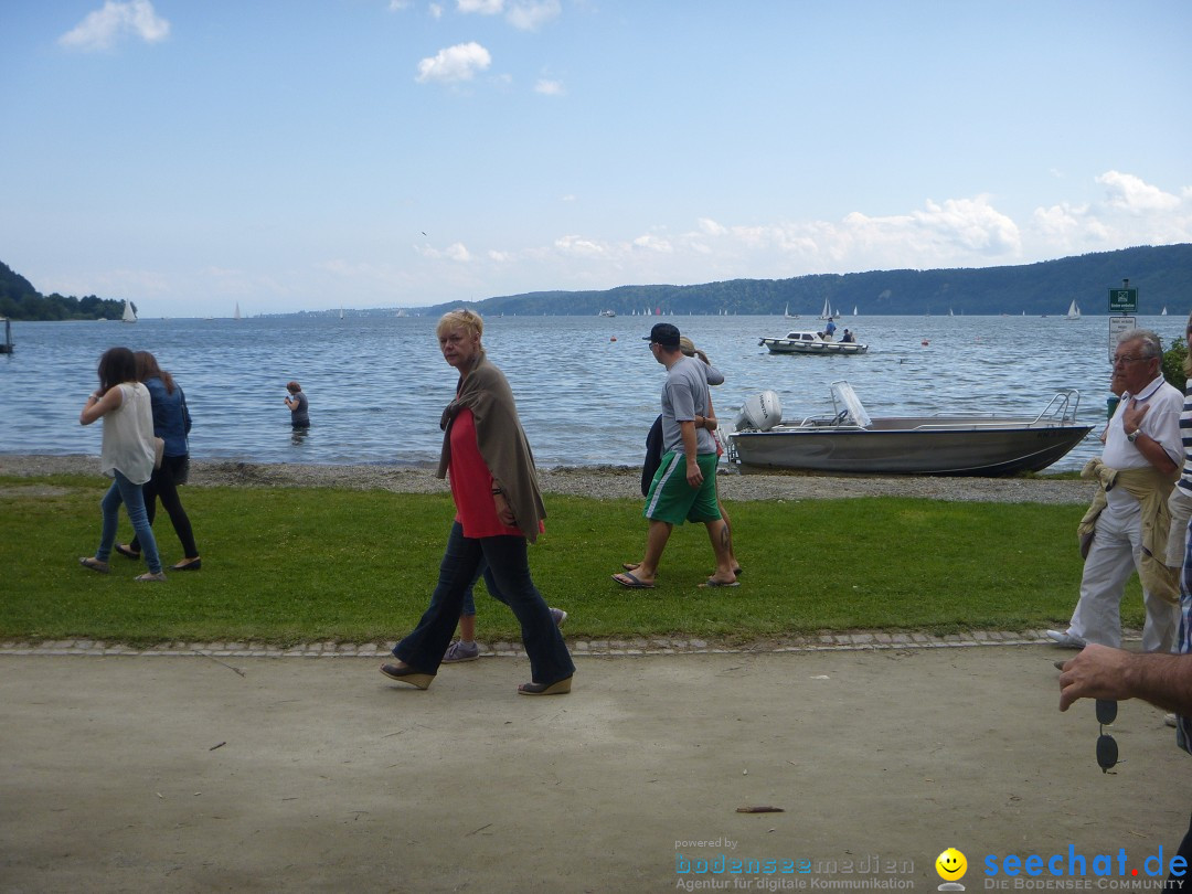 Hafenfest mit Flohmarkt: Ludwigshafen am Bodensee, 30.06.2013