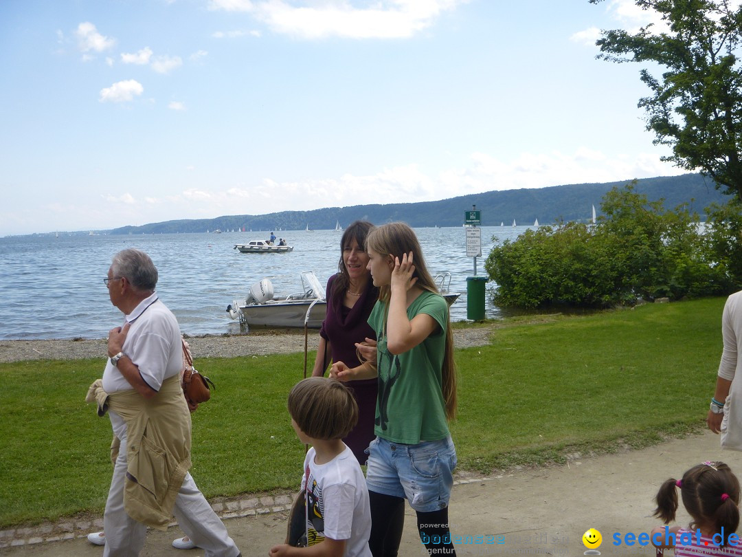 Hafenfest mit Flohmarkt: Ludwigshafen am Bodensee, 30.06.2013