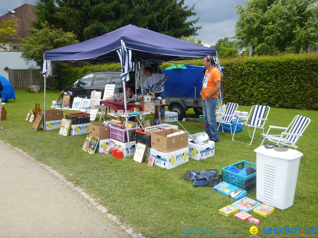 Hafenfest mit Flohmarkt: Ludwigshafen am Bodensee, 30.06.2013