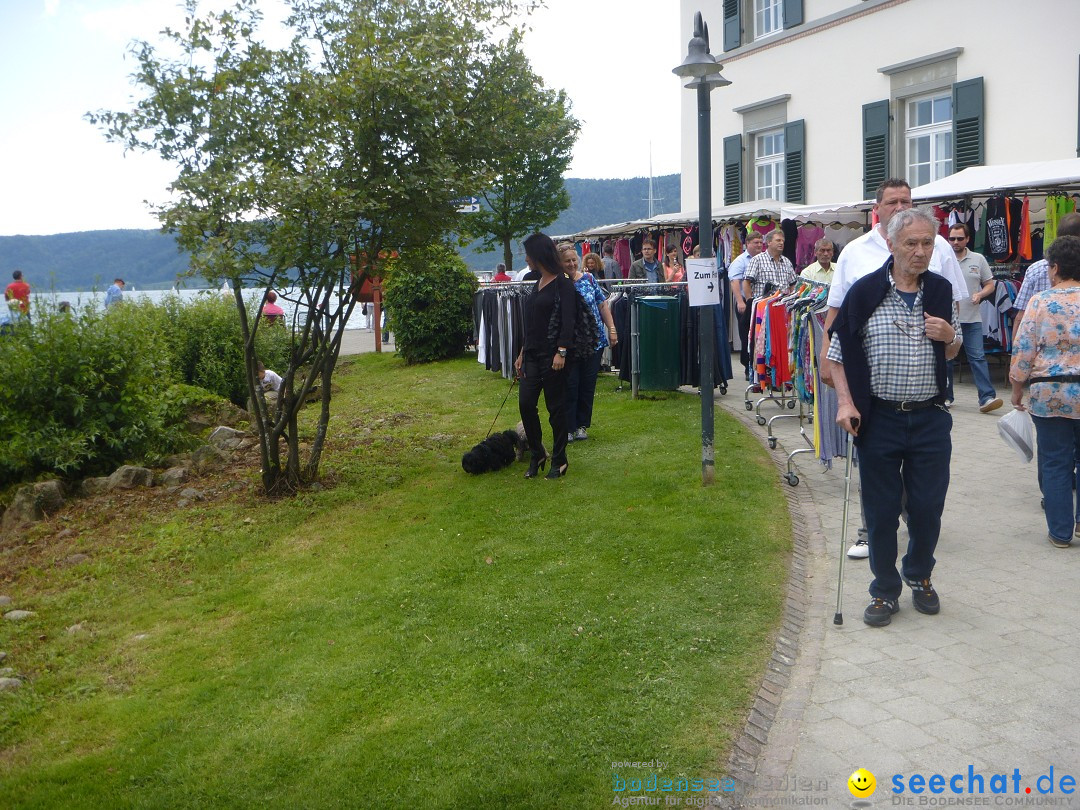 Hafenfest mit Flohmarkt: Ludwigshafen am Bodensee, 30.06.2013