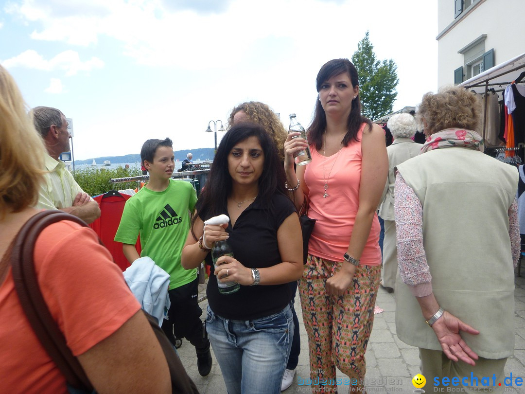 Hafenfest mit Flohmarkt: Ludwigshafen am Bodensee, 30.06.2013