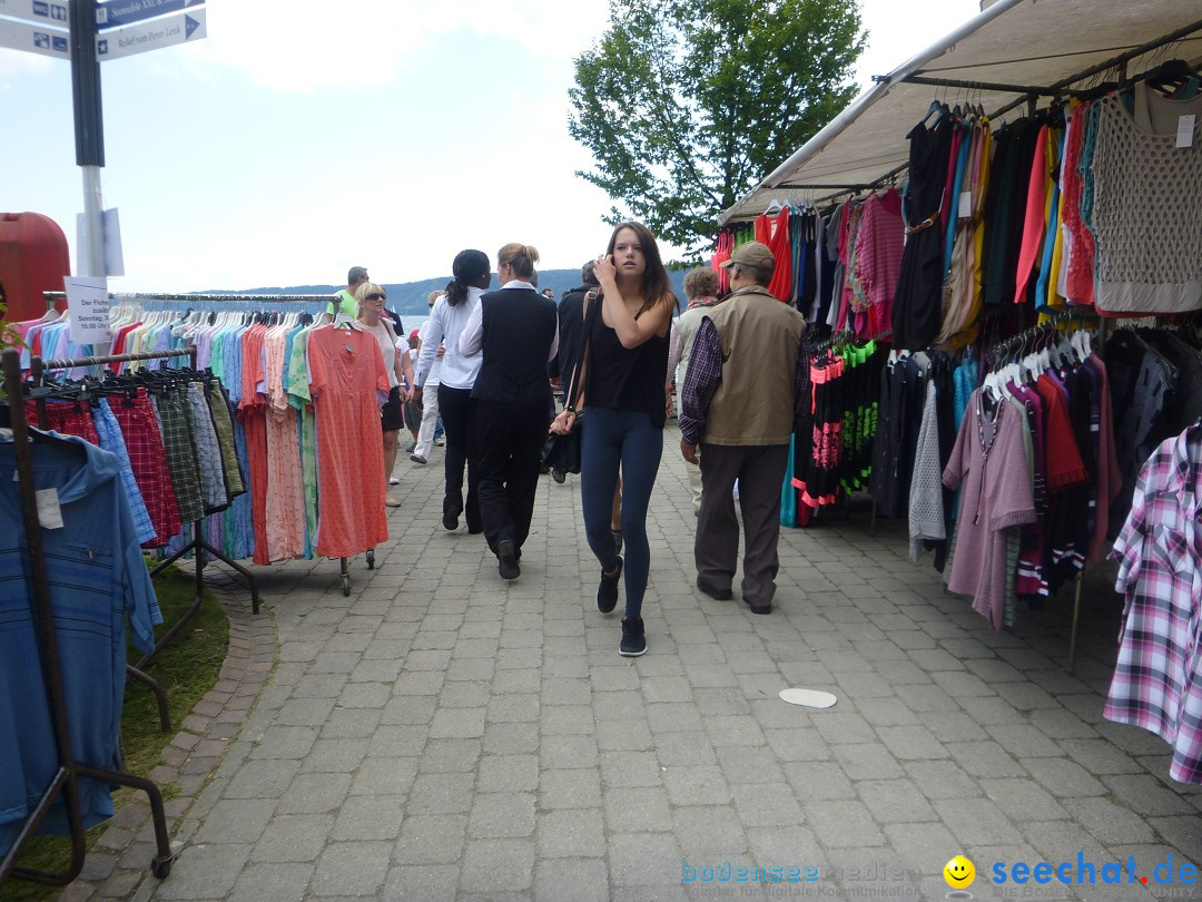 Hafenfest mit Flohmarkt: Ludwigshafen am Bodensee, 30.06.2013