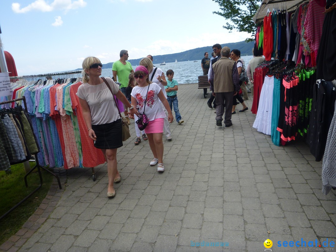 Hafenfest mit Flohmarkt: Ludwigshafen am Bodensee, 30.06.2013