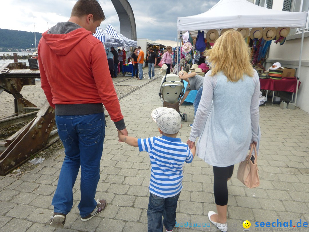 Hafenfest mit Flohmarkt: Ludwigshafen am Bodensee, 30.06.2013