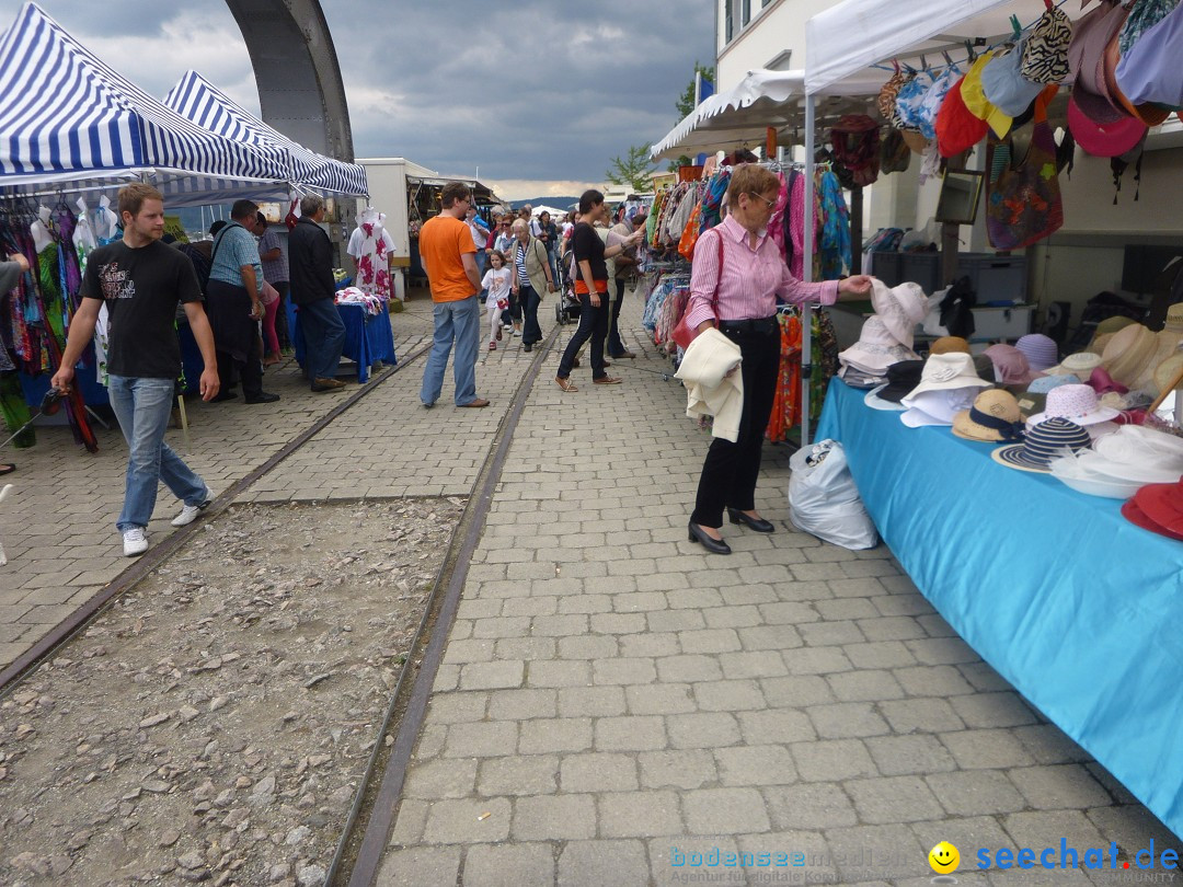 Hafenfest mit Flohmarkt: Ludwigshafen am Bodensee, 30.06.2013