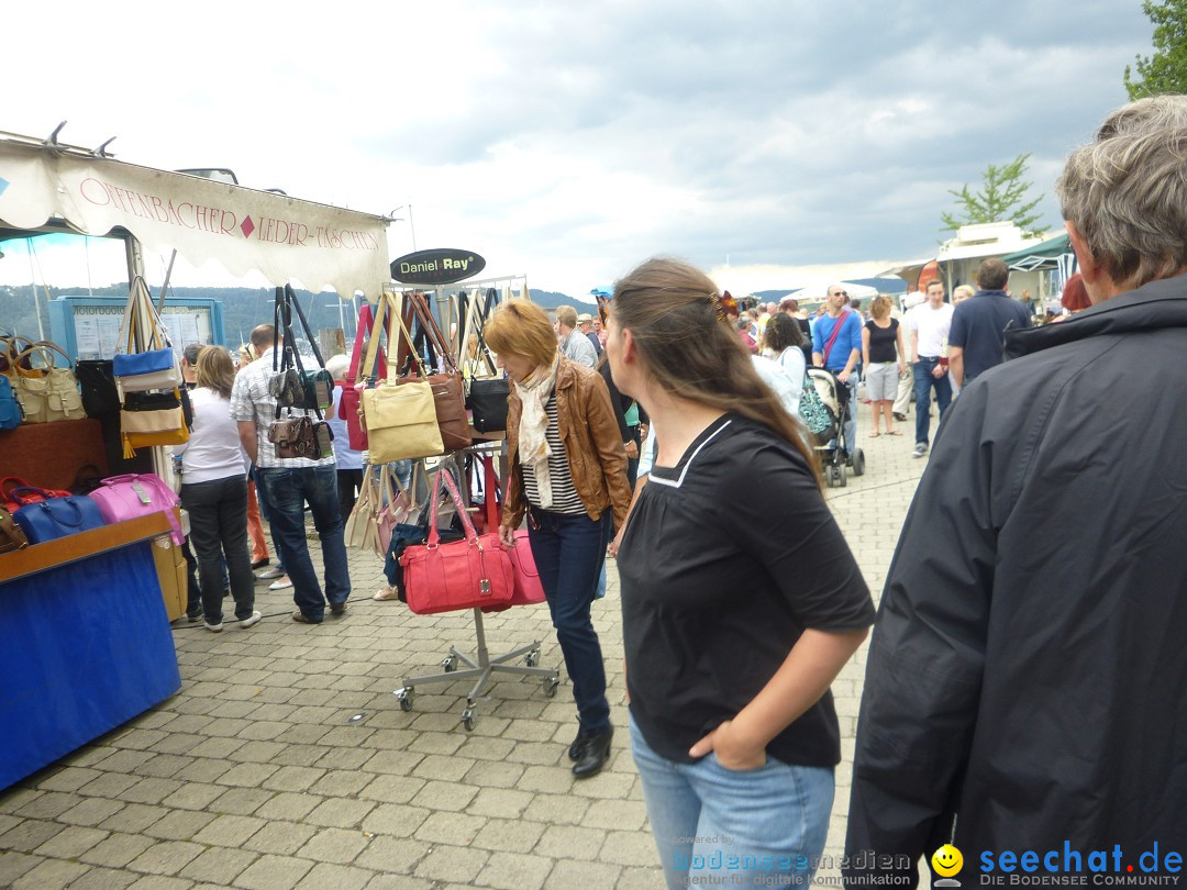 Hafenfest mit Flohmarkt: Ludwigshafen am Bodensee, 30.06.2013