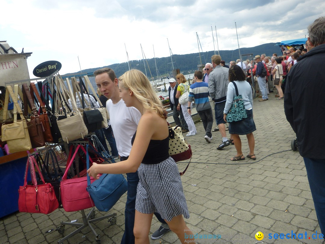 Hafenfest mit Flohmarkt: Ludwigshafen am Bodensee, 30.06.2013