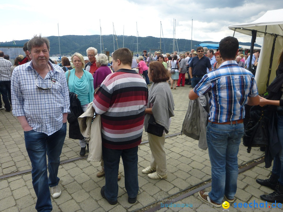 Hafenfest mit Flohmarkt: Ludwigshafen am Bodensee, 30.06.2013