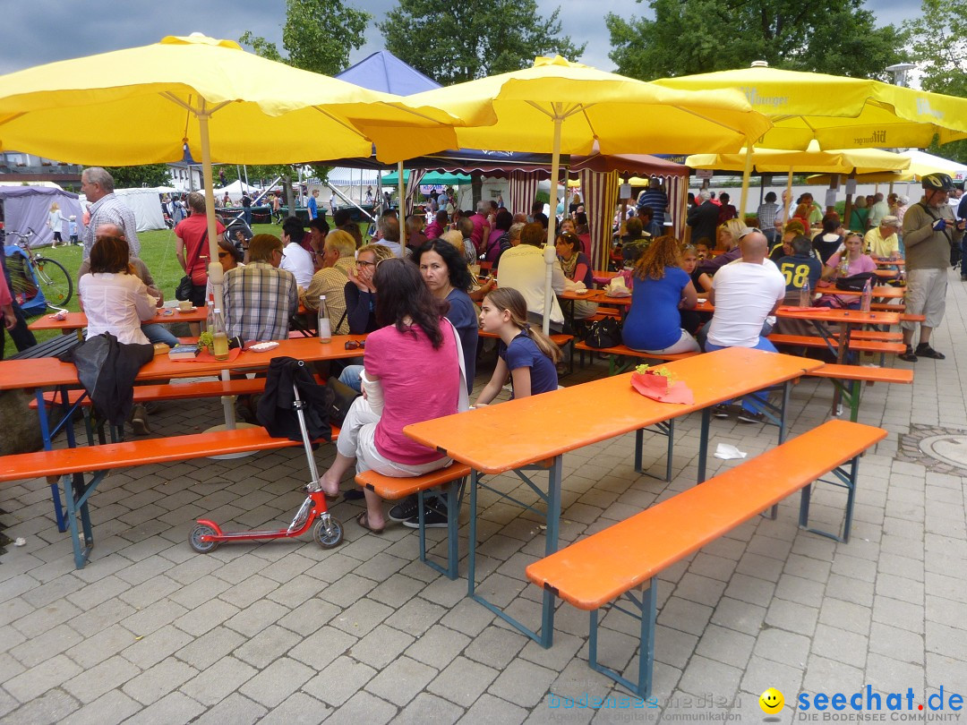 Hafenfest mit Flohmarkt: Ludwigshafen am Bodensee, 30.06.2013