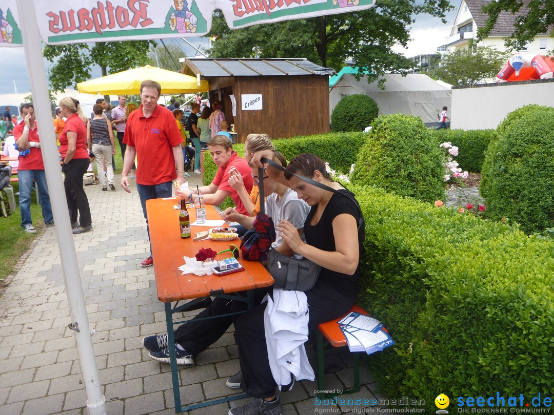 Hafenfest mit Flohmarkt: Ludwigshafen am Bodensee, 30.06.2013