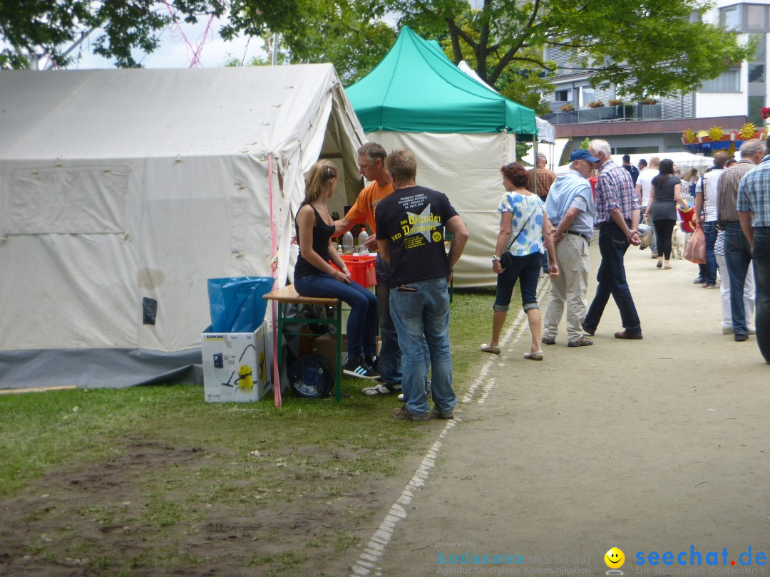 Hafenfest mit Flohmarkt: Ludwigshafen am Bodensee, 30.06.2013