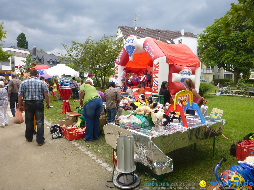 Hafenfest mit Flohmarkt: Ludwigshafen am Bodensee, 30.06.2013