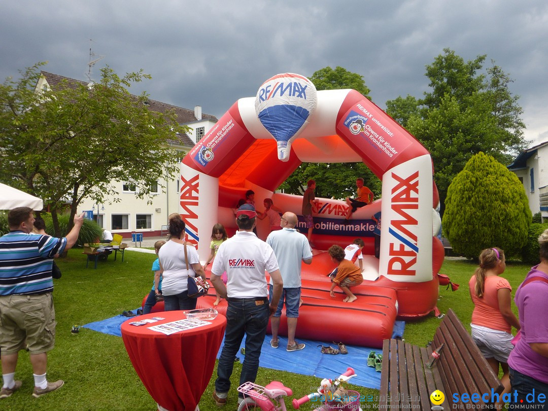 Hafenfest mit Flohmarkt: Ludwigshafen am Bodensee, 30.06.2013