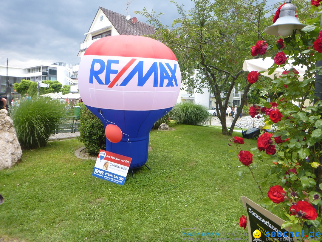 Hafenfest mit Flohmarkt: Ludwigshafen am Bodensee, 30.06.2013