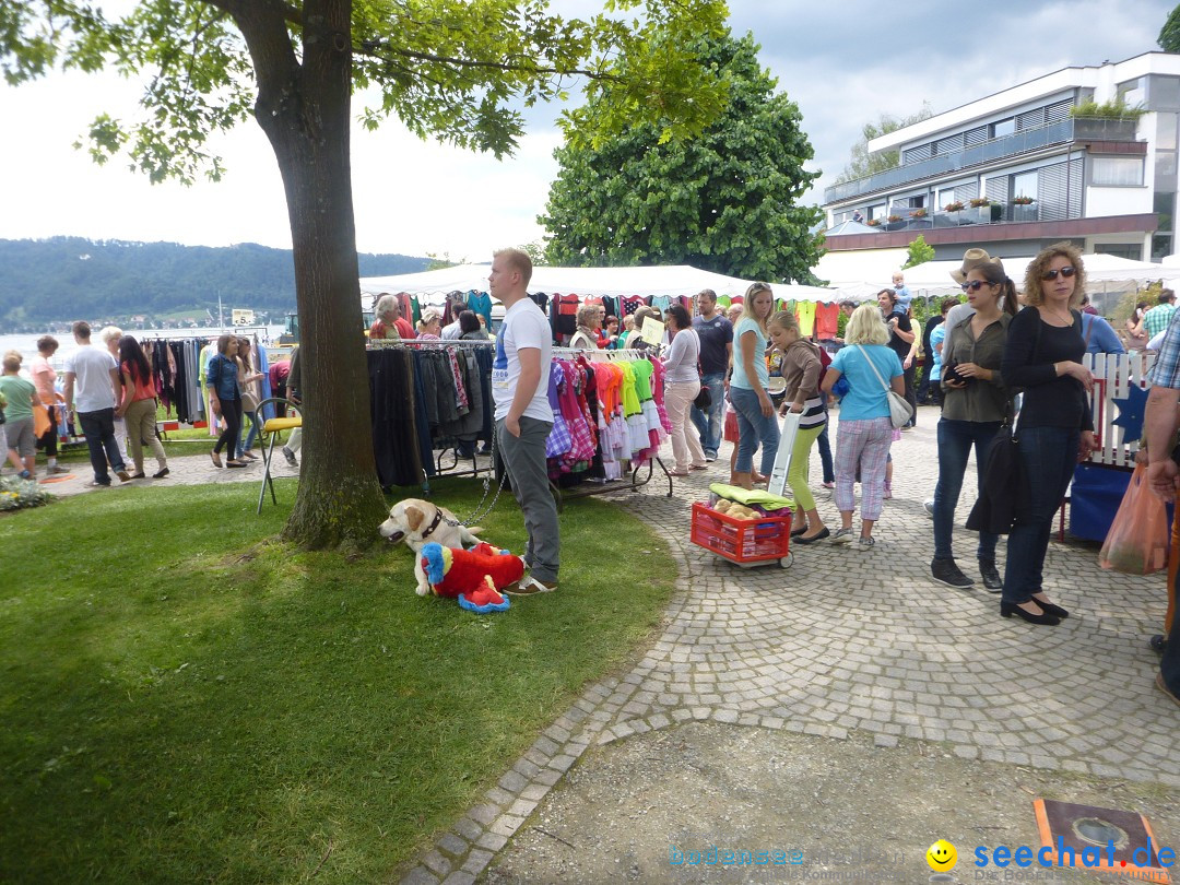 Hafenfest mit Flohmarkt: Ludwigshafen am Bodensee, 30.06.2013