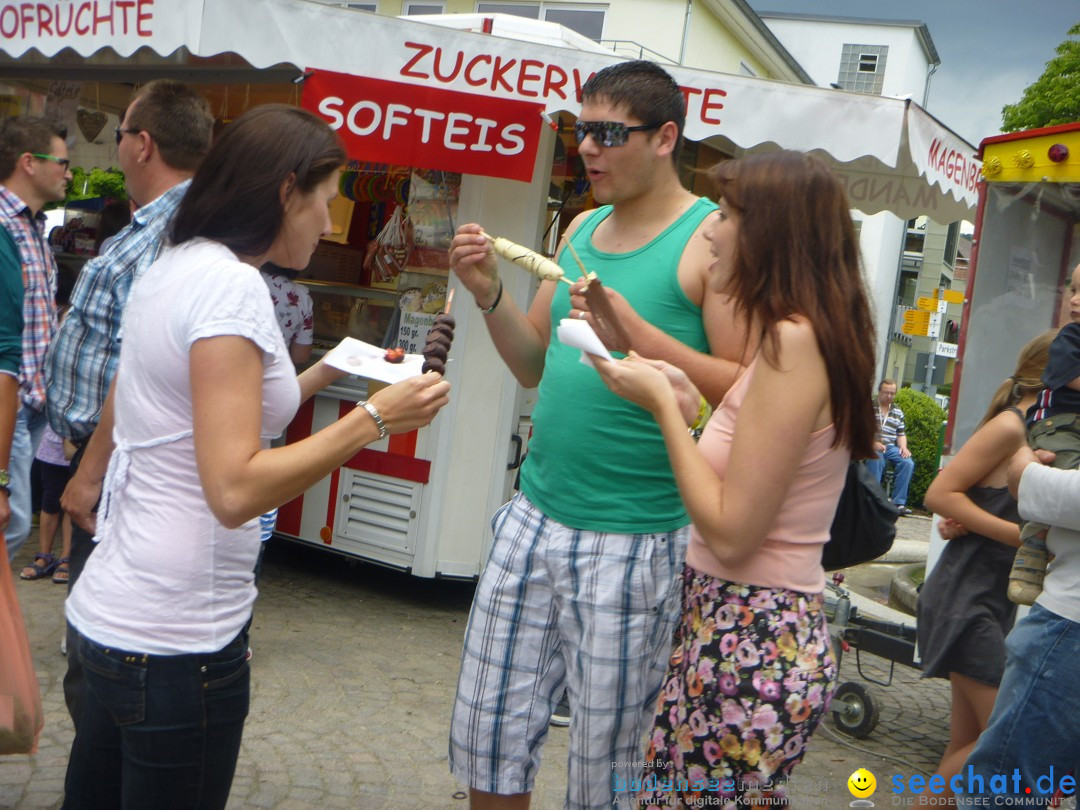 Hafenfest mit Flohmarkt: Ludwigshafen am Bodensee, 30.06.2013