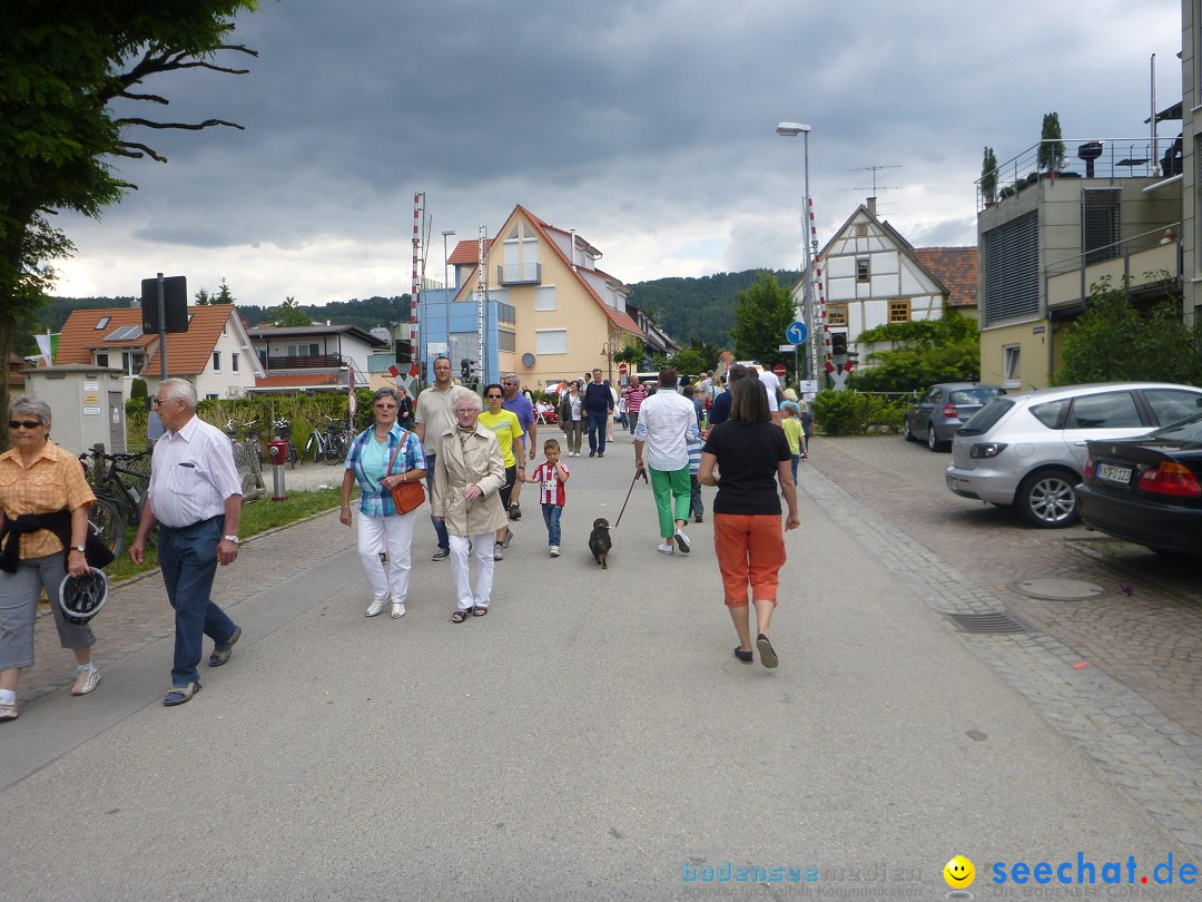 Hafenfest mit Flohmarkt: Ludwigshafen am Bodensee, 30.06.2013