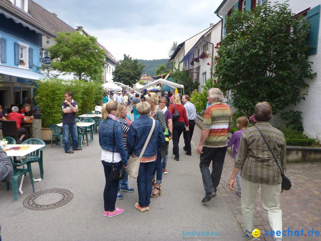 Hafenfest mit Flohmarkt: Ludwigshafen am Bodensee, 30.06.2013