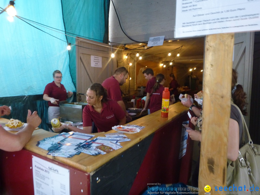 Hafenfest mit Flohmarkt: Ludwigshafen am Bodensee, 30.06.2013