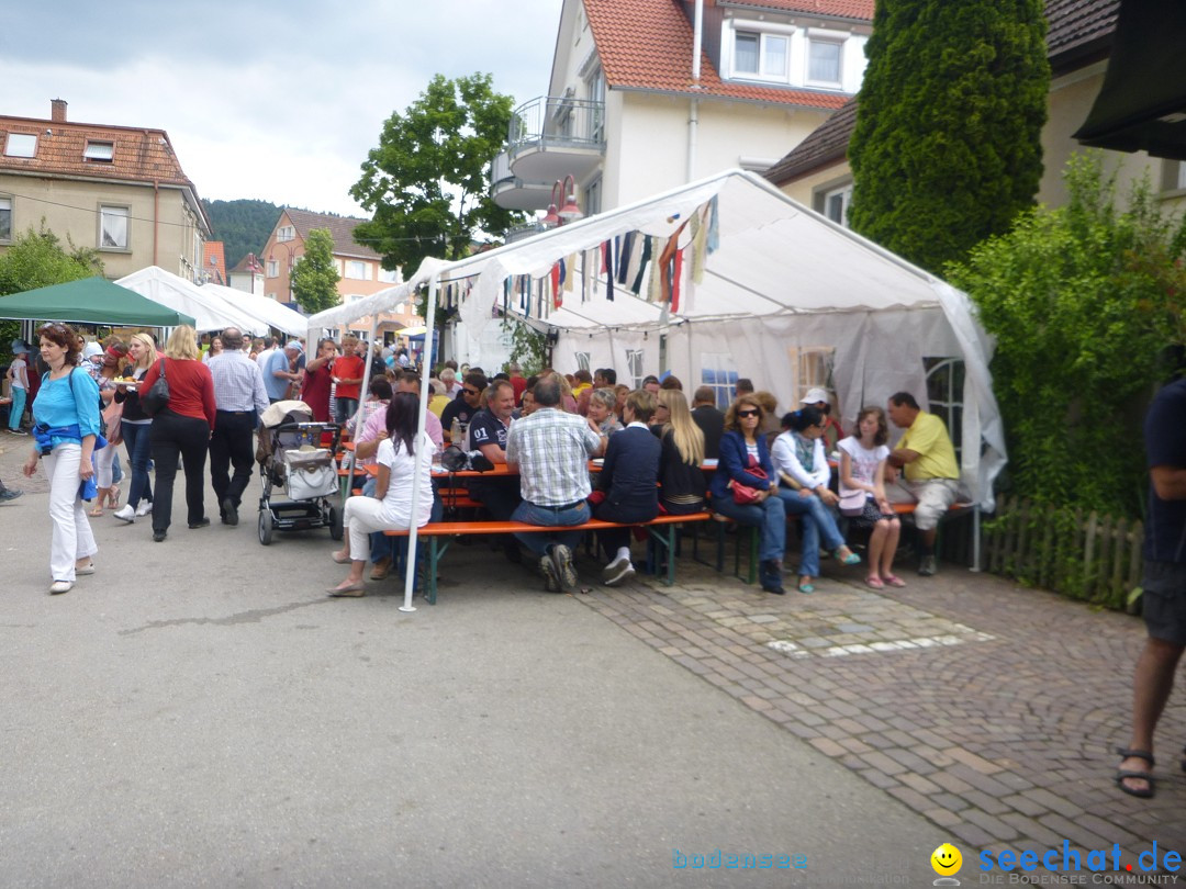 Hafenfest mit Flohmarkt: Ludwigshafen am Bodensee, 30.06.2013