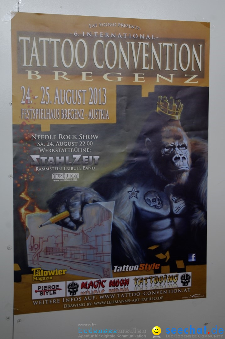 2. Tattooconvention Bodensee: Friedrichshafen am Bodensee, 06.07.2013