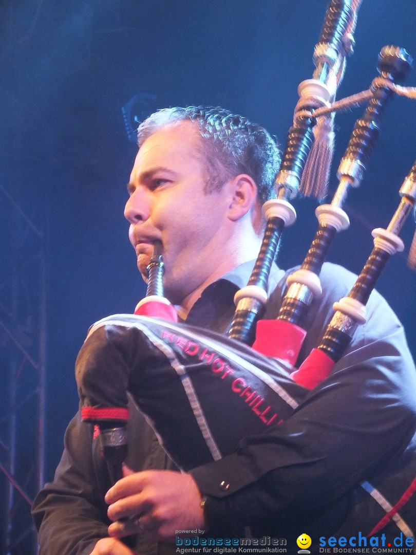 Red Hot Chilli Pipers: Tuttlingen am Bodensee, 11.07.2013