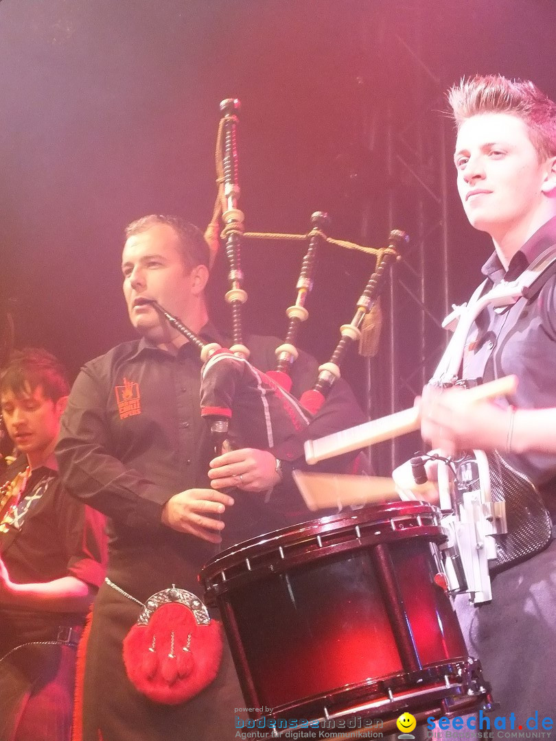 Red Hot Chilli Pipers: Tuttlingen am Bodensee, 11.07.2013