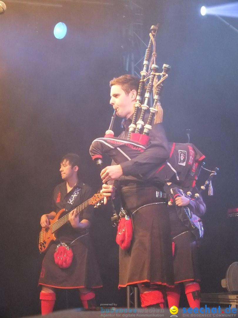 Red Hot Chilli Pipers: Tuttlingen am Bodensee, 11.07.2013