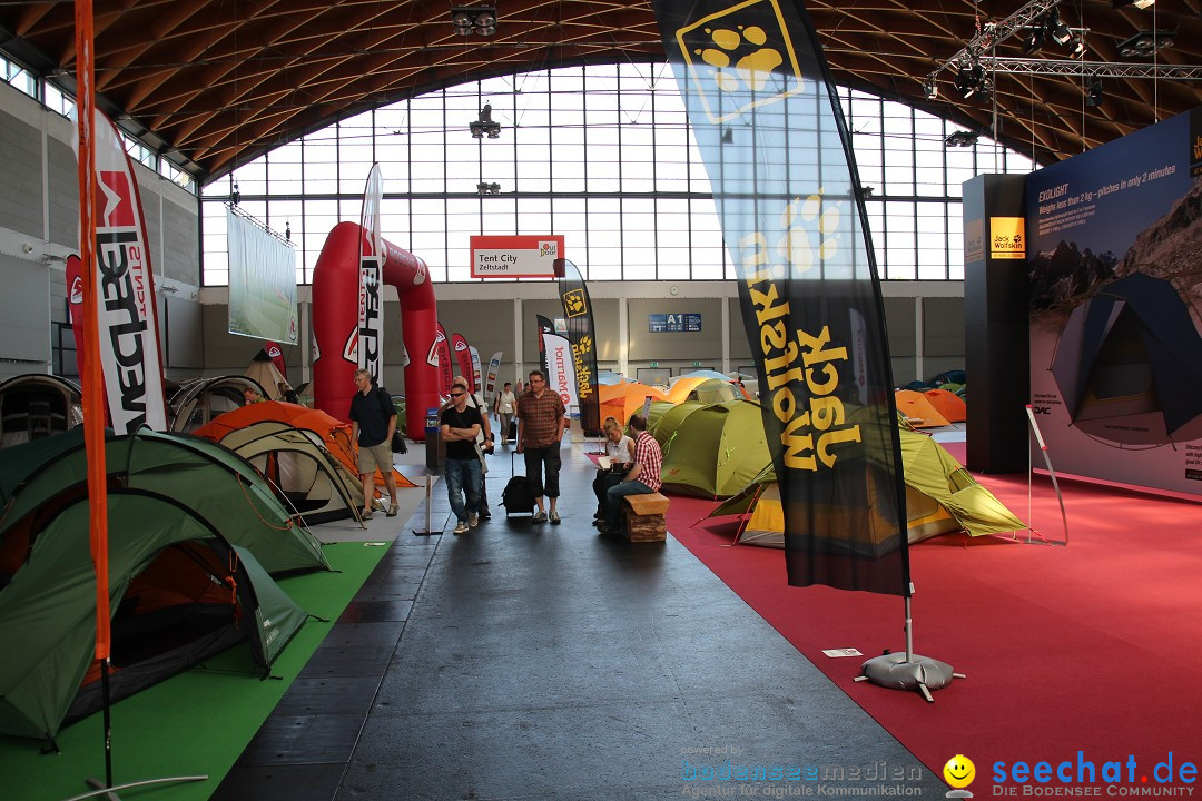 OutDoor Messe: Friedrichshafen am Bodensee, 12.07.2013