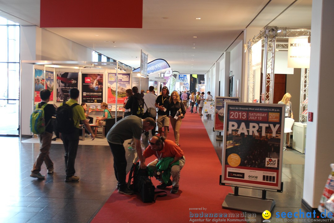 OutDoor Messe: Friedrichshafen am Bodensee, 12.07.2013