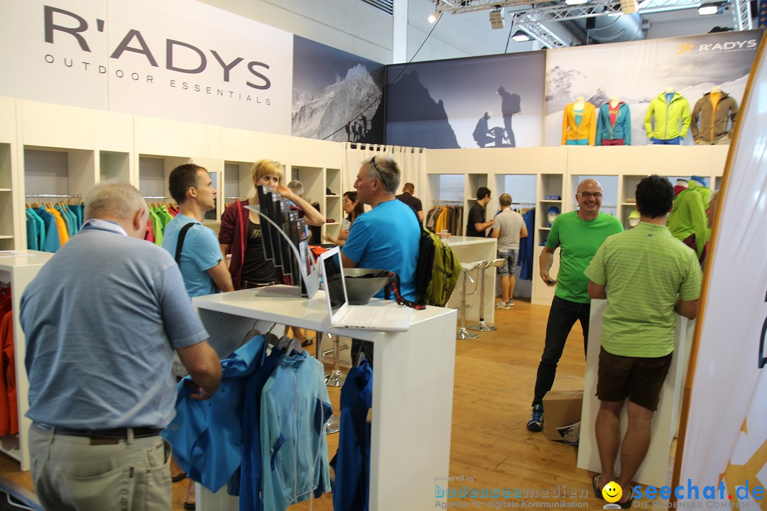 OutDoor Messe: Friedrichshafen am Bodensee, 12.07.2013