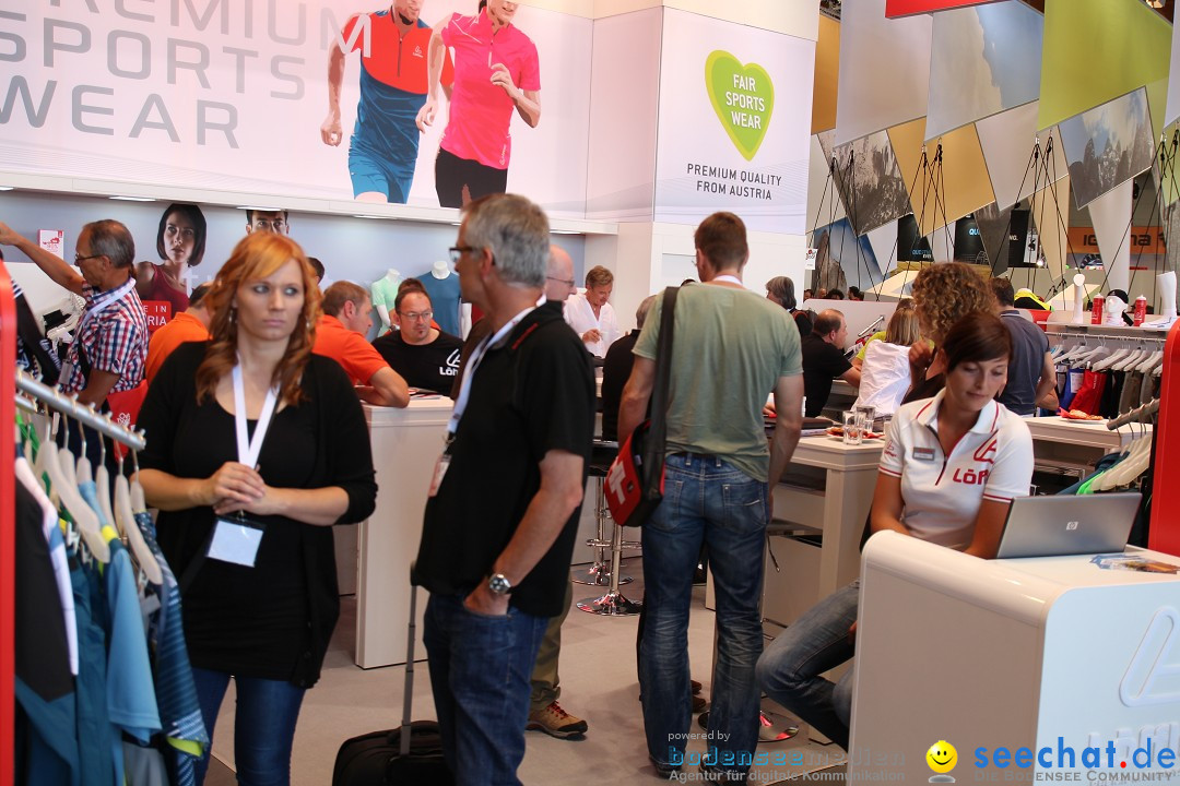 OutDoor Messe: Friedrichshafen am Bodensee, 12.07.2013