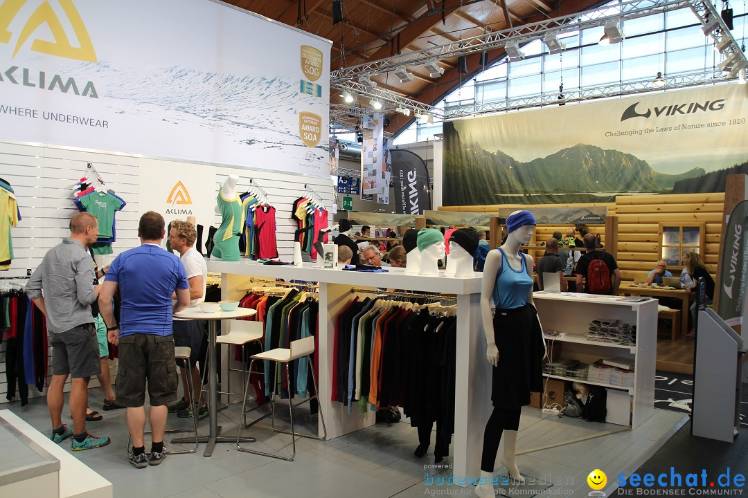 OutDoor Messe: Friedrichshafen am Bodensee, 12.07.2013